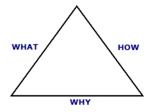 the WHY triangle