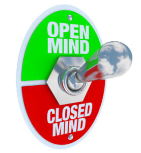 open or closed mindset