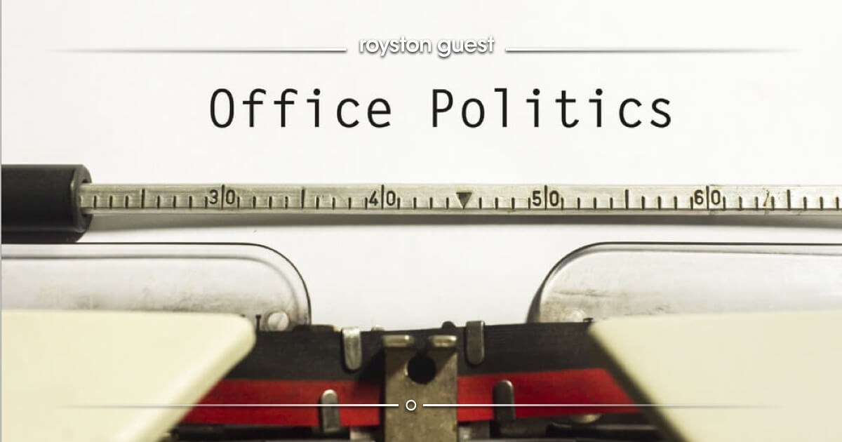 What everyone should know about office politics