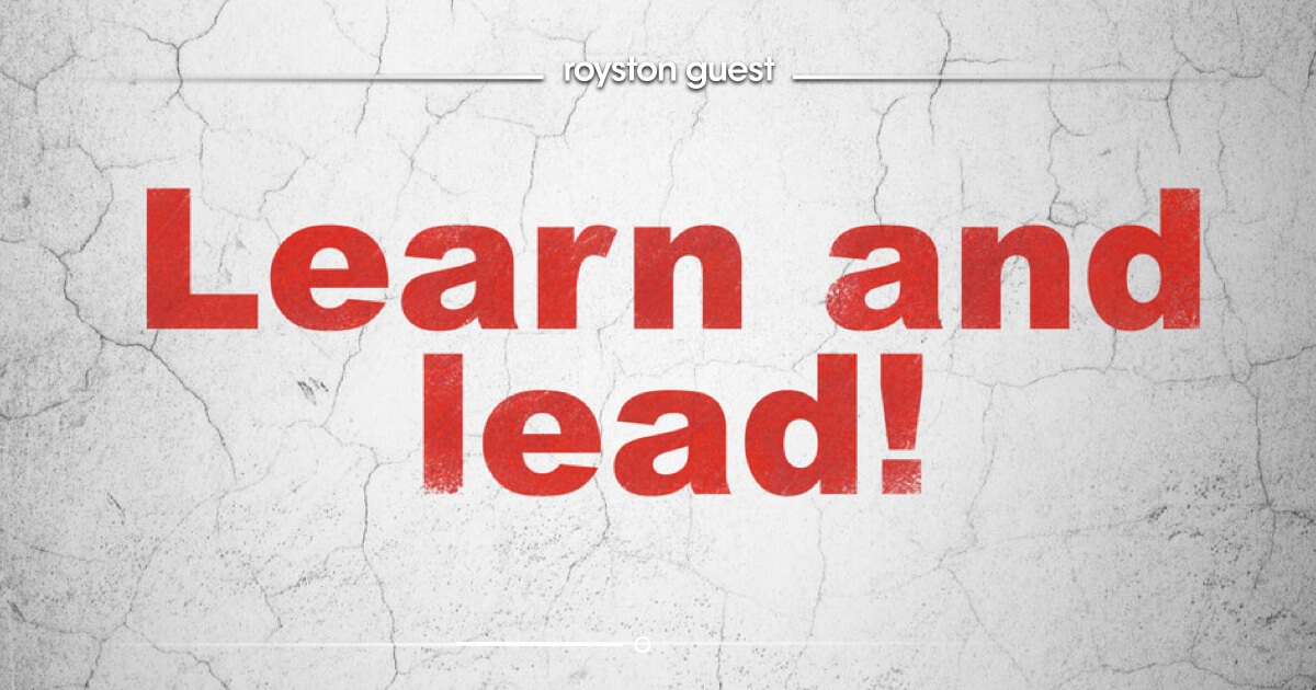 Why leaders and business professionals need to keep learning