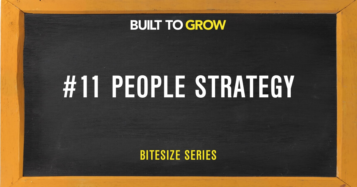 Built to Grow Bitesize #11 People Strategy