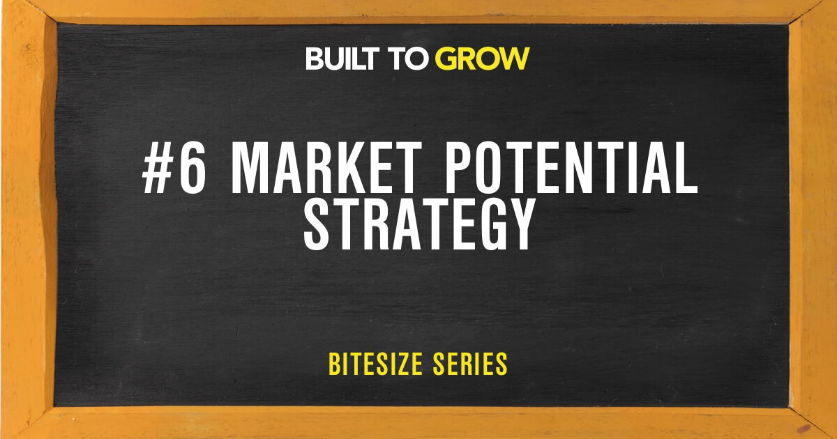 Built to Grow Bitesize #6 Market Potential Strategy
