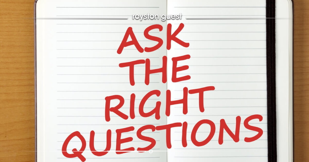Want to energise your people? Ask the right questions.