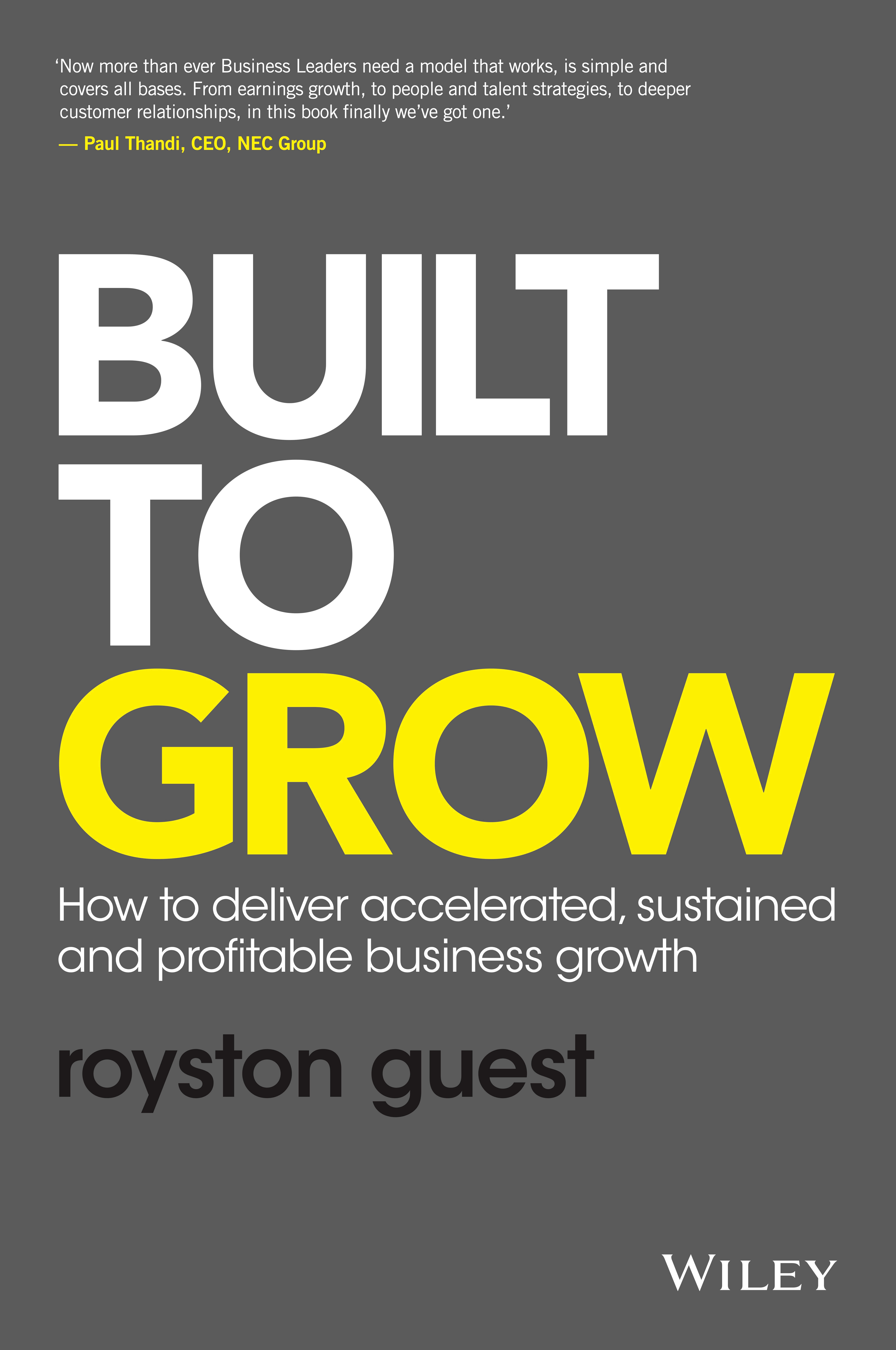 built to grow book cover